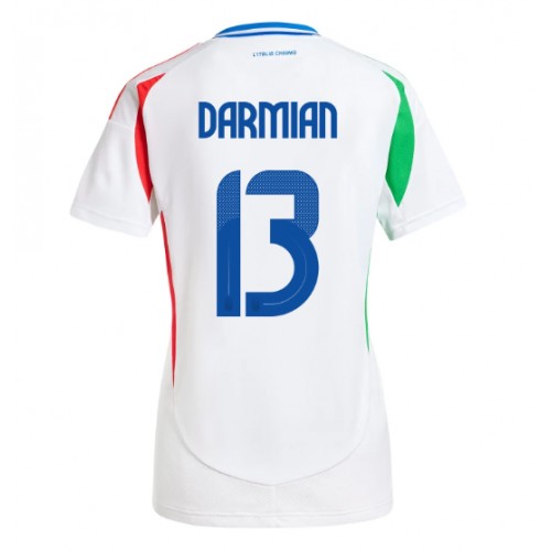 Italija Matteo Darmian #13 Gostujuci Dres za Ženska EP 2024 Kratak Rukav